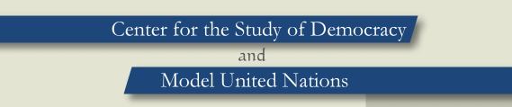 Center for the Study of Democracy and Model United Nations