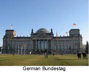 German Bundestag in Berlin