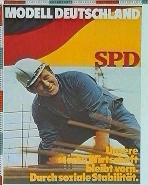 SPD campaign poster