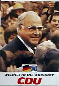 Kohl campaign poster