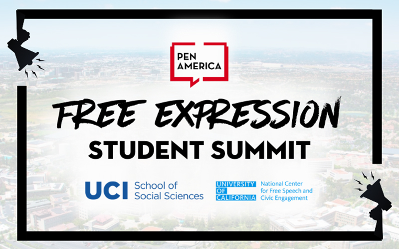 UCI and PEN America Free Expression Student Summit