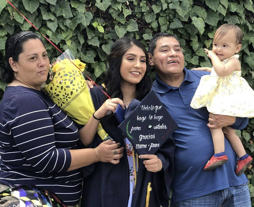 emily yared ramon with her family