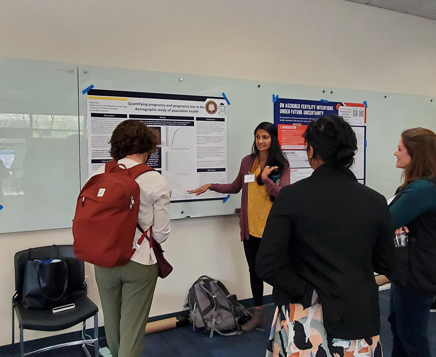Poster presentations at the all UC Demography Conference