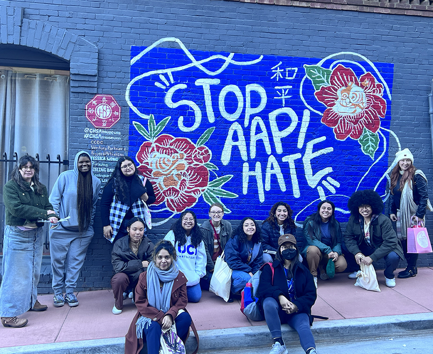 DDI students on an experiential learning trip to the Bay Area