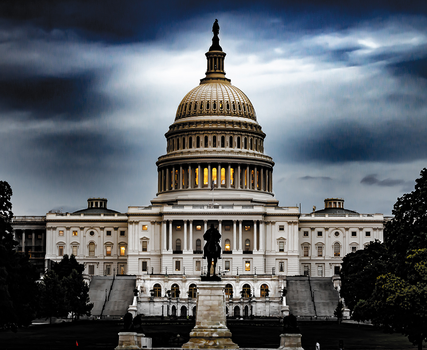 Dark day at U.S. Capitol