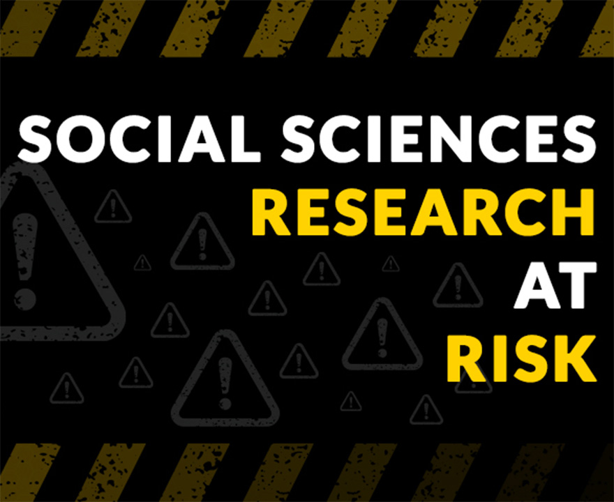 Social sciences research at risk