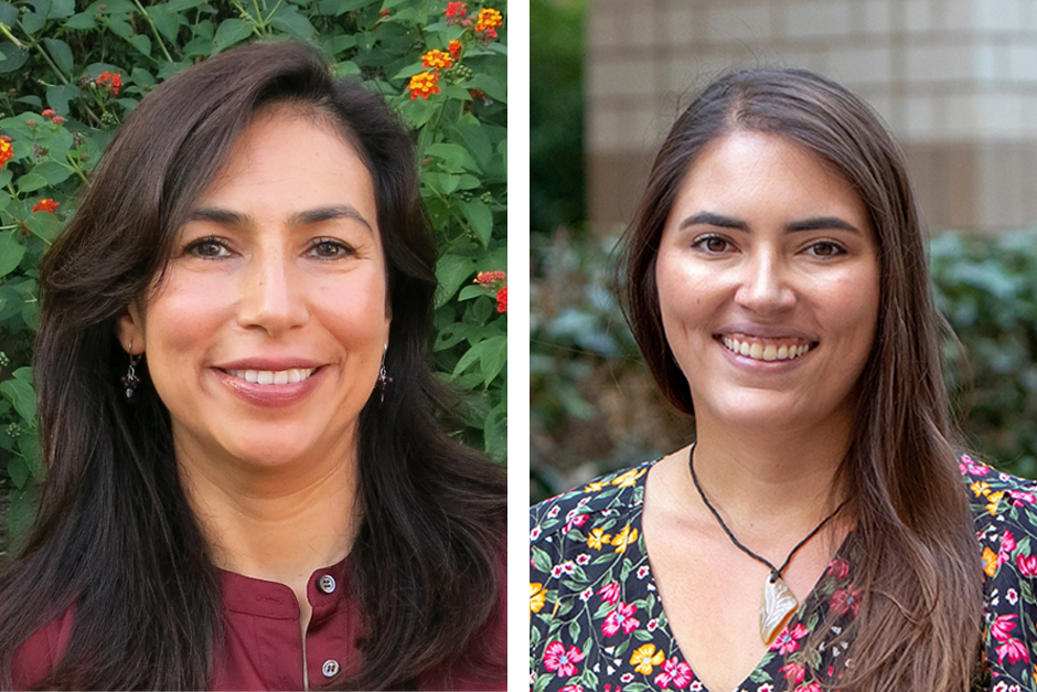 Belinda Campos and Amanda Acevedo